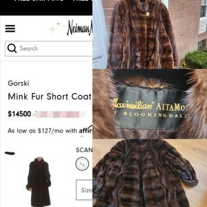 Full Length Mink Coat by Maximilian for Bloomingdale's